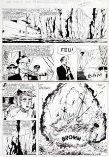 Paape - Lot 577 - Marc Dacier, planche n°41 à l‘encre de Chine de…