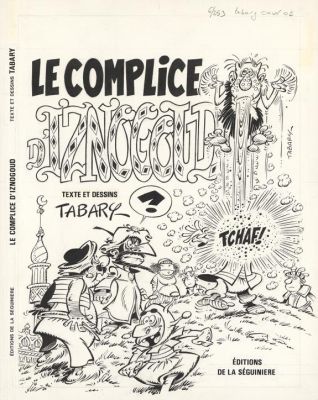 Jean Tabary - Couverture originale - Le Complice d‘Iznogoud - Iznogoud