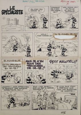 Deliège, Paul - 1 Original page - Bobo - T5 Destination lune - 1981 | Catawiki