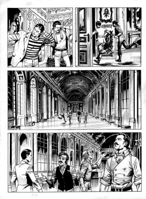 Sforza, Antonio - 1 Original page - Martin Mystère - I tre uomini che ridestarono Cthulhu - 2018 | Catawiki