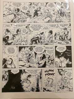 Wasterlain Marc-Planche originale Jeannette Pointu