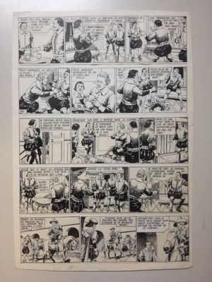 Le Ralliq, Etienne - 1 Original page - Capitaine Flamberge - 1951 | Catawiki