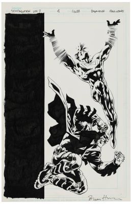 Bryan Hitch, Paul Neary - Stormwatch Vol. 2, #4 Original Comic Art - 11 x 17 | Goldin