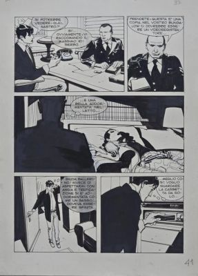 Mari, Nicola - 1 Original page - Dylan Dog #194 - La strega di Brentford | Catawiki