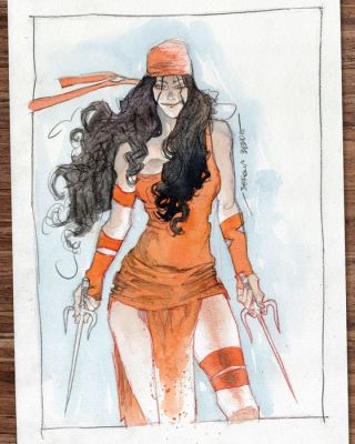 Sergio Bleda - Œuvre originale - Elektra Is Ready – Hand Signed | Catawiki