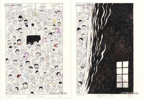 Turconi, Stefano | Non Stancarti di Andare page 208-209 | Comic Art Store