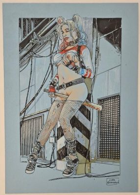 Luca Raimondo - 1 Original drawing - Luca Raimondo - Harley Quinn - 2026 | Catawiki