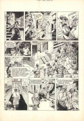 Franz | Planche originale n°35 - Poupée d’ivoire | Daniel Maghen