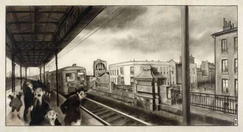 Tardi Né En 1946 | LA GARE DE BANLIEUE | Artcurial