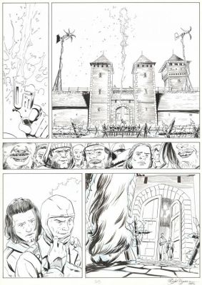 Patrice Réglat-Vizzavona | Planche originale n° 309 - OFF | Daniel Maghen