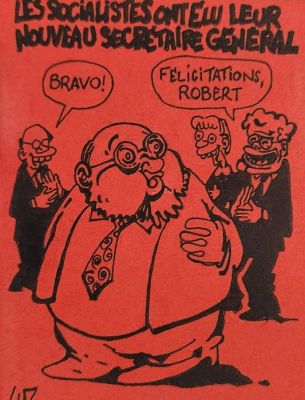 Luz - 1 Original drawing - Charlie Hebdo - L’Expulseur - 1998 | Catawiki