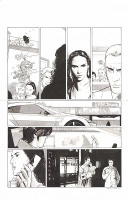 Bernard Vrancken | Planche originale n°22 - L’Or de Yamashita - I.R.$. | Daniel Maghen