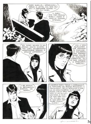 Roi, Corrado - 1 Original page - Dylan Dog #265 - "Reincarnazioni" - 2008 | Catawiki