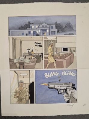 Renaud (Denauw, Renaud) - 1 Original colour page - Blousés - 2021 | Catawiki