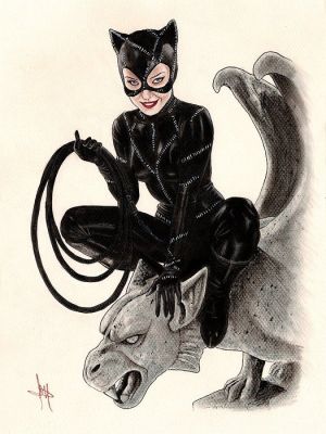 Daniel Cayuela - 1 Original drawing - Catwoman - Catwoman - 2026 | Catawiki