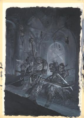 Adrian Smith | Illustration originale - Dark Fantasy | Daniel Maghen