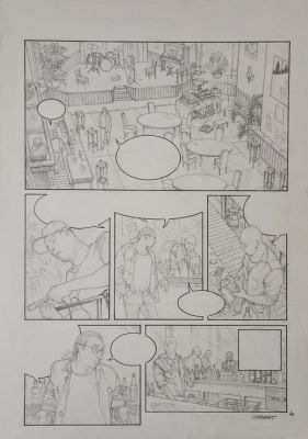 Alexis Chabert - 1 Original page - Bourbon Street - 2011