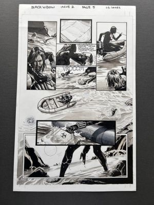 J. G. Jones - 1 Original page - Black Widow - The Two Black Widows! - 1999 | Catawiki