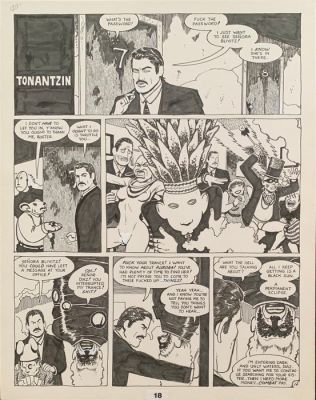 Gilbert Hernandez - 1 Original page - Love & Rockets - Tonantzin - 1987 | Catawiki