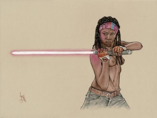 Cayuela, Daniel - 1 Original drawing - Star Wars - Ahsoka Tano + CoA - 2026