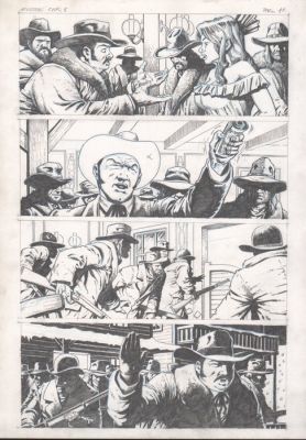 Steve Polls - 1 Original page - The Good, the bad and the ugly - The Good, the bad and the ugly 8 pg 10 | Catawiki