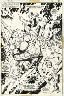 Tuska, George - IRON MAN (1968-96) #54 Splash Page | ComicConnect