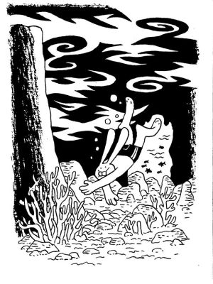 Lewis Trondheim | Lapinot dans la grotte sous marine | Les dessinateurs