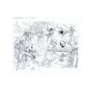 Flash , Vol. 4 Annual 1 str 26-27 Double Splash | Polish Comic Art