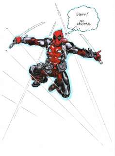 Brent Anderson | Deadpool commission | Brent Anderson