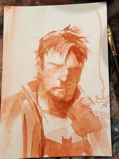 Dustin Nguyen - Jason Todd in red