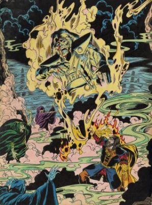 Jusko, Joe - MACBETH - BANQUO AND THE THREE WITCHES Illustration | ComicConnect