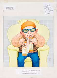 A Jaffee-themed MAD Fold-In - "What honor should the creator of the MAD Fold-Ins be given?" AL JAFFEE | misc / divers