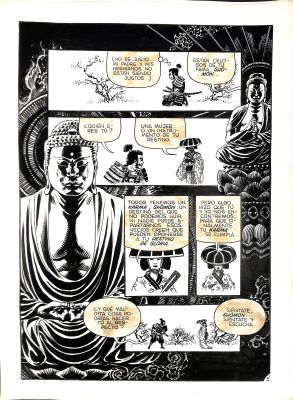 Enrique Alcatena - Tavola Originale - Karma capitolo 6- pag 5 | Love Original Art