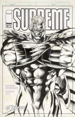 Murray, Brian - SUPREME #10 Cover | ComicConnect