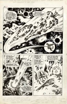 Kirby, Jack - THOR (1966-96; 2009-11) #139 Half Splash | ComicConnect