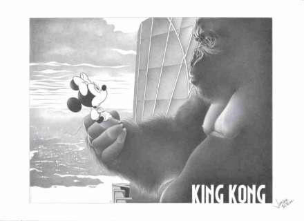 Jaume Esteve (Spain, 1955) - Minnie Mouse and King Kong