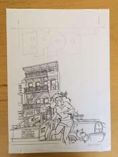 Kuijpers, Henk | Origineel Eppo-cover  - Franka  - New York  - (2010) | Catawiki