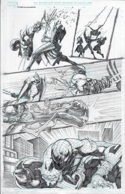 Spider-Man and Wolverine Issue 10 Page 13 Gerardo Sandoval | Comix Art Studio