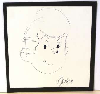 Tillieux - Dessin Dessin original de Gil Jourdan  sur papier contre collé sur papier [...] | Arthema Auction