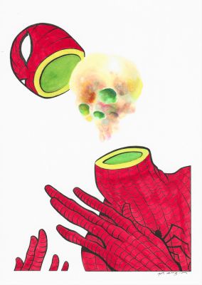 Matthew Allison | Surprise Spider | Athenaeum Comic Art