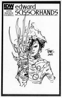 Travis Charest | 2023 JOHHNY DEPP SKETCH COVER | Tri-State Original Art