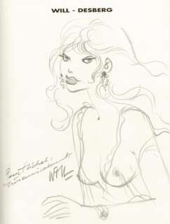 Will. Dessin original dédicacé L’appel de l’enfer | BDEnchères