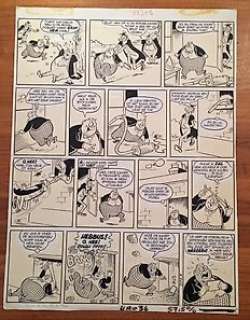 Parlett, Reg - Original page - Billie Turf/ Billy Bunter - (1971) 