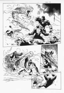 Humberto Ramos | 2013 A + X #9 P.2   | Tri-State Original Art