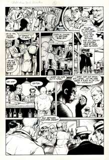 Dave Stevens, Michael Kaluta - The Rocketeer Adventure Magazine #2 P 5 (Cliff Secord ‘The Rocketeer‘ in 7 of 8 Panels!) 1989