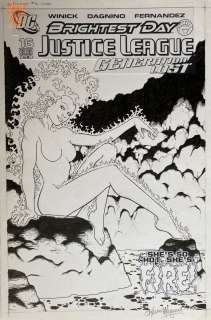 Kevin Maguire - Justice League Generation Lost #16 Cover (Dc, 2011)