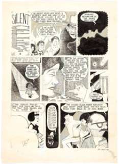 Jay Lynch Silent Celery Complete 1-Page Story Original Art (1966). Lynch, a Chicago-based founder of the - | Heritage