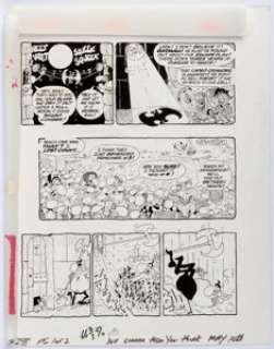 Don Edwing Mad #298 "Really Axe Up" Original Art Group of 2 (Mad, 1990). Here is a gag-filled - | Heritage