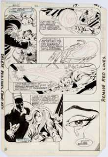 Alan Davis Batman and the Outsiders #22 Page 14 Original Art (DC, 1985). This is a story page from part three - | Heritage