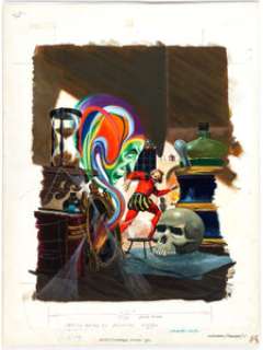 George Wilson Ripley’s Believe It Or Not #28 Cover Original Art (Gold Key, 1971). Another wonderfully eerie and - | Heritage